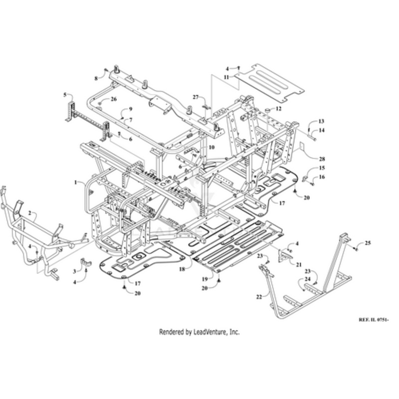 Hole Plug (Prlr 500) (Rb 0437-150) by Arctic Cat