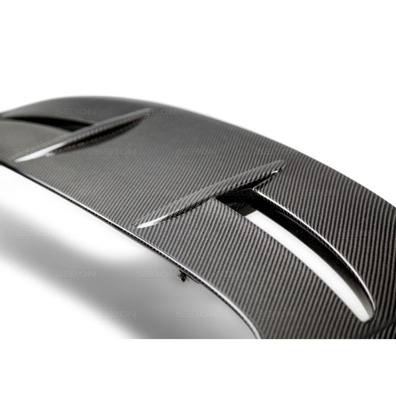 Seibon 11-15 Ford Fiesta (Hatchback) ST-Style Carbon Fiber Rear Spoiler