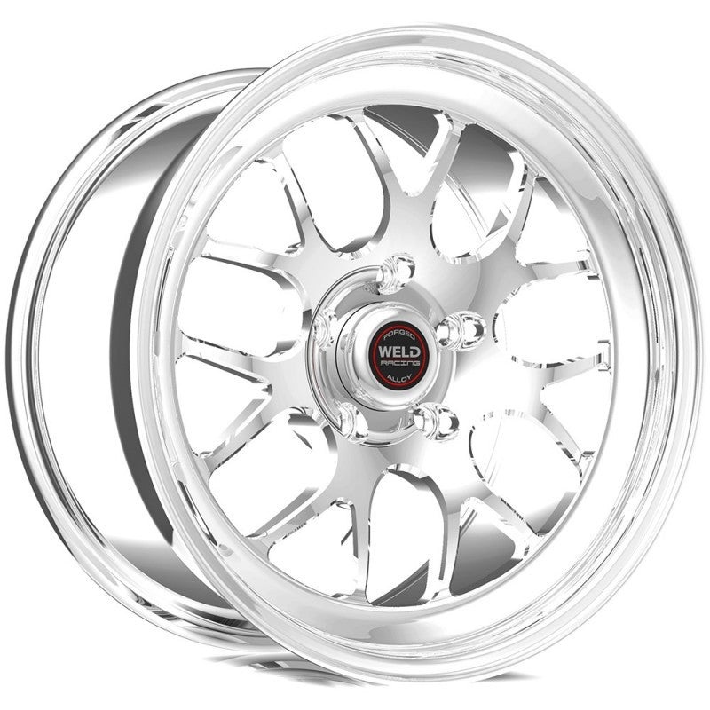 Weld S77 17×9.5 / 5×4.75 BP / 7.3in. BS Polished Wheel (Med Pad) – Non-Beadlock