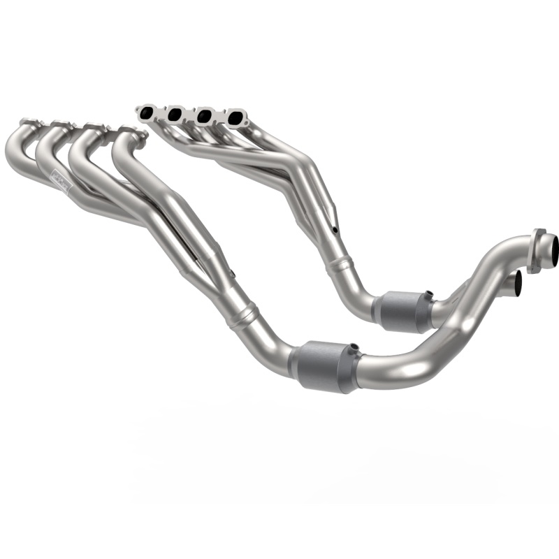 Kooks 20-22 Ford F250 7.3L V8 / Ford F350 7.3L V8 1-7/8in x 3in SS Headers w/ Green Catted Conn