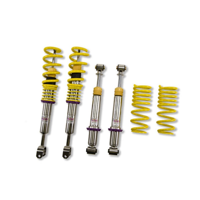 KW Coilover Kit V2 Audi A4 S4 (8D/B5 B5S) Sedan + Avant; Quattro incl. S4; all engines
