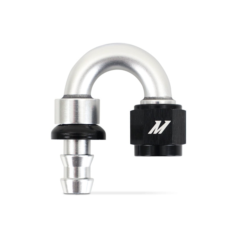 Mishimoto 180 Degree Push Lock Fitting – 6AN