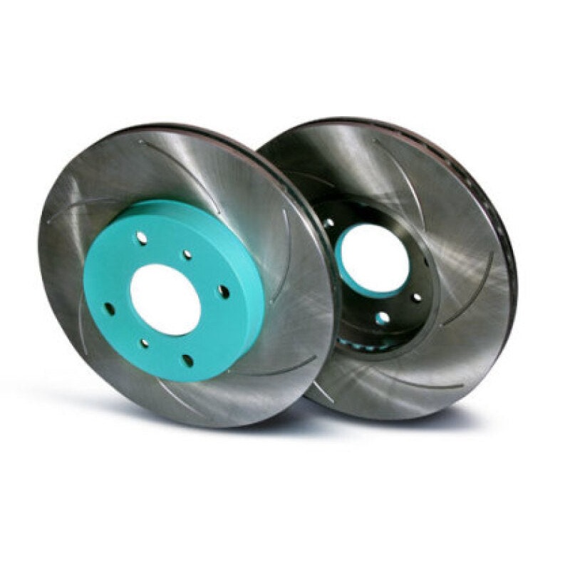 Project Mu SCR Pure Plus 6 Toyota AE86 Slotted Front Brake Rotors