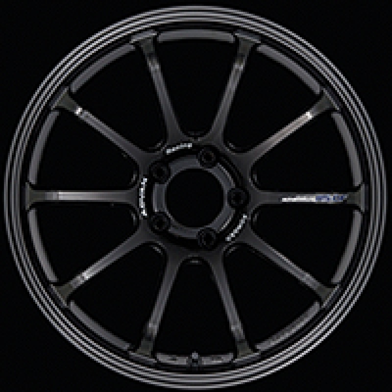 Advan RS-DF Progressive 19×9.0 +25 5-114.3 Racing Titanium Black Wheel