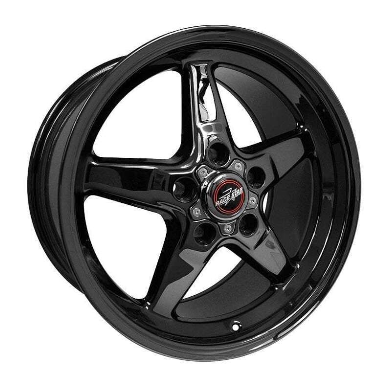 Race Star 92 Drag Star 17×7.00 5×5.50bc 4.25bs ET6 Direct Drill Black Wheel