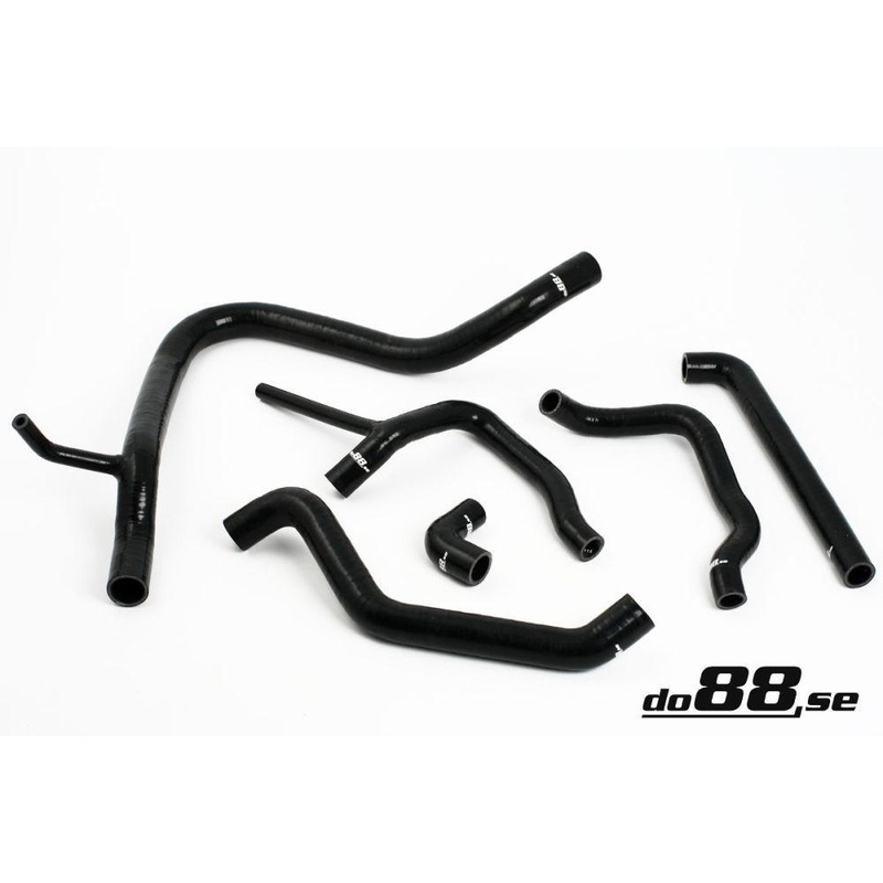 SAAB 900 Turbo 16 84-93 Coolant hoses Black