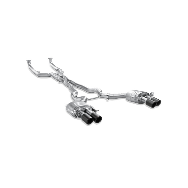 Akrapovic 11-17 BMW M5 (F10) Evolution Line Cat Back (Titanium) w/ Carbon Tips