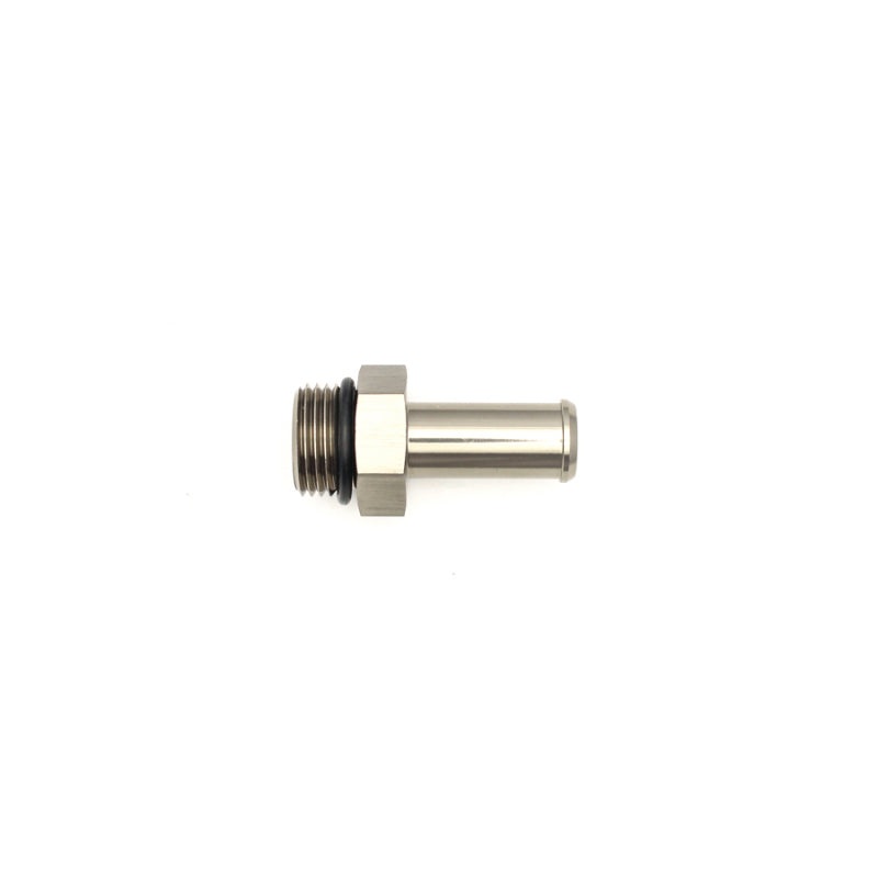 DeatschWerks 8AN ORB Male To 1/2in Barb Fitting (Single Barb – Incl O-Ring)