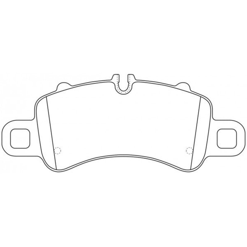Porterfield Brake Pads for 2017 PORSCHE 718 Boxster S