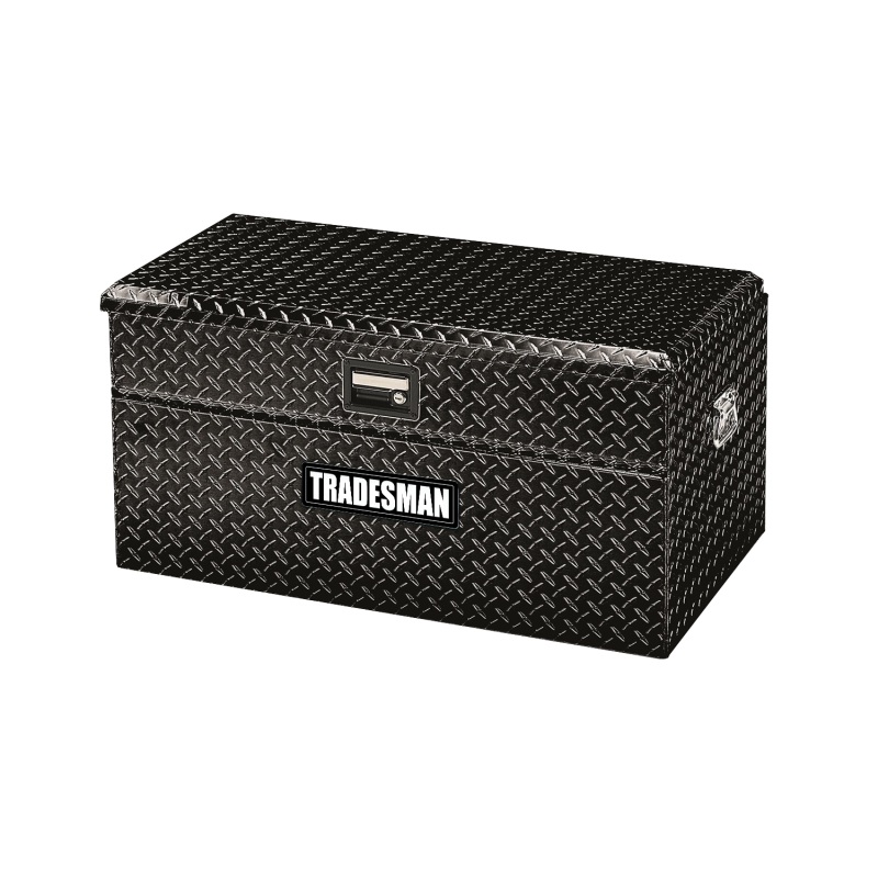 Tradesman Aluminum Flush Mount Truck Tool Box (40in.) – Black