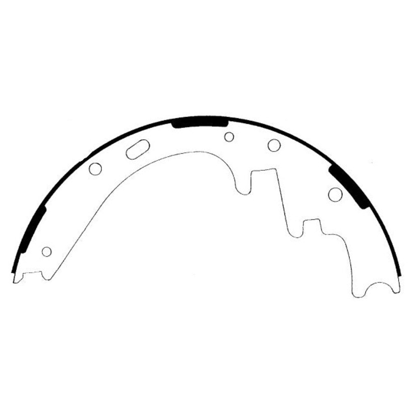 Porterfield Brake Shoes for 2003 DODGE DAKOTA 2WD Rear Shoe
