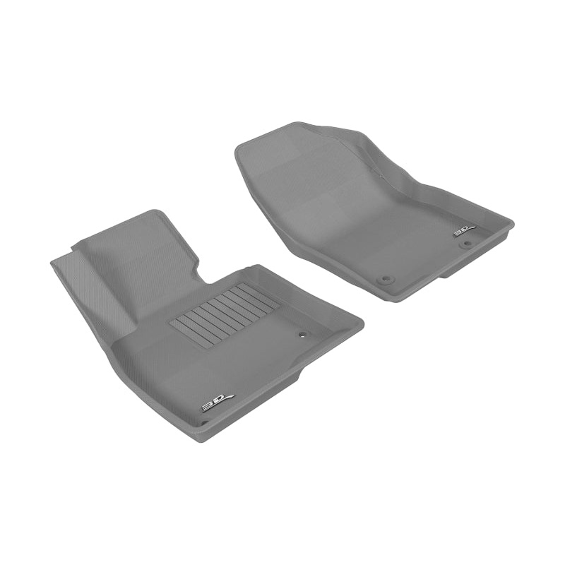 3D MAXpider 2014-2019 Mazda Mazda3/Mazda6 Kagu 1st Row Floormat – Gray
