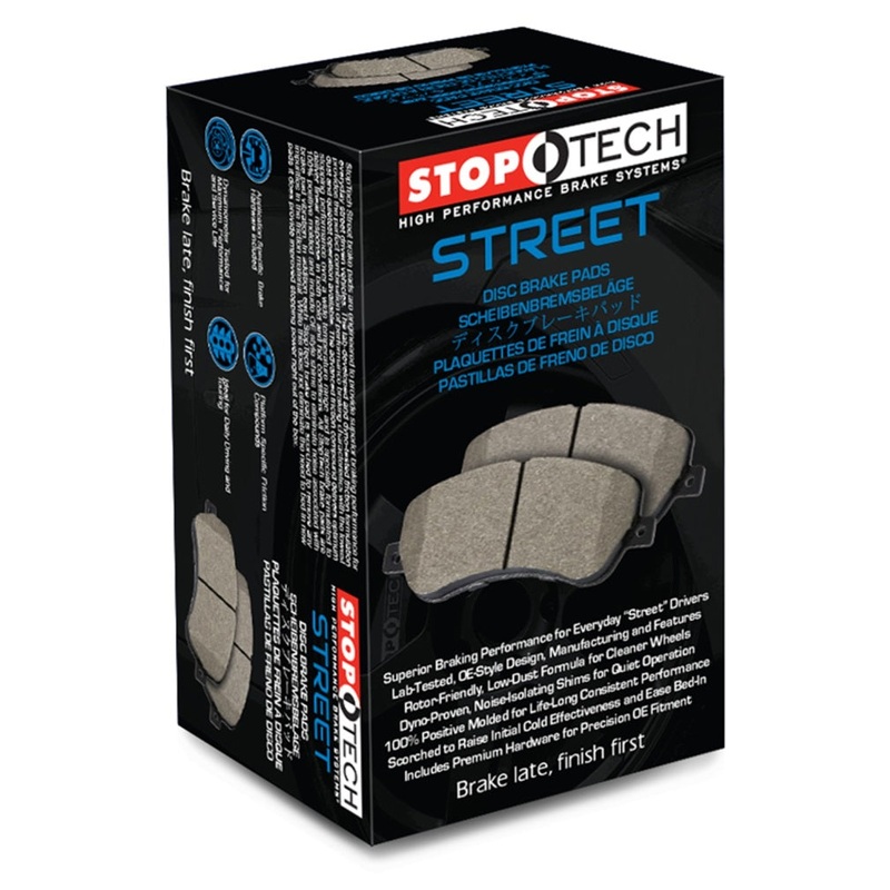StopTech Street Touring 04-08 Cadillac XLR/XLR-V / 97-10 Corvette Front Brake Pads