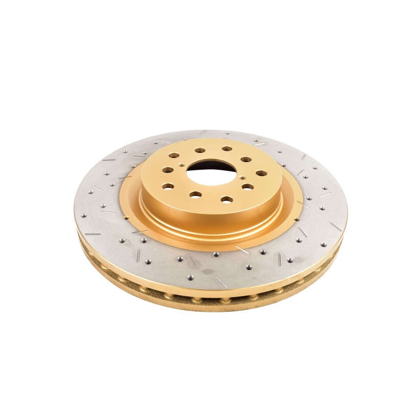 DBA 05-08 Subaru Legacy GT Front Drilled & Slotted 4000 Series Rotor