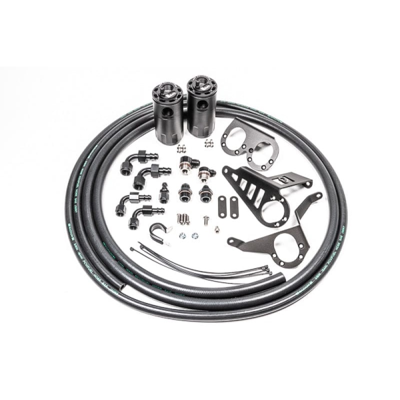 Dual Catch Can Kit, MK4 Supra, Fluid Lock / 1994-2002 Toyota Supra (all versions)