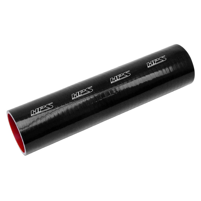 HPS 3-1/8″ 4-ply Reinforced Silicone Straight Coupler Hose | Universal (HTST-312-BLK)