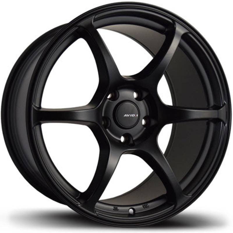 Avid.1 AV-26 18×9.5 5×114.3 +38 Matte Black Wheel – Universal