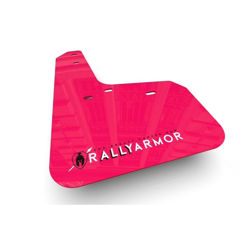 Rally Armor 2020+ Subaru Legacy Pink Mud Flap BCE White Logo | MF64-BC20-PK/WH