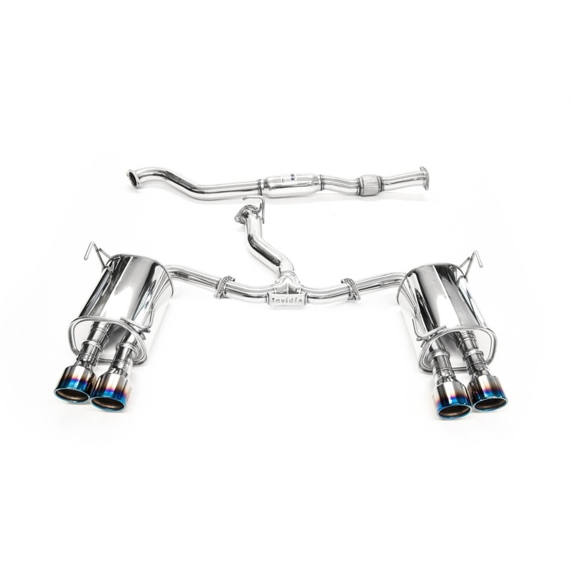 Invidia [22-25 WRX] Q300 Rolled Titanium Tip Cat-Back Exhaust | HS22WRXG3T