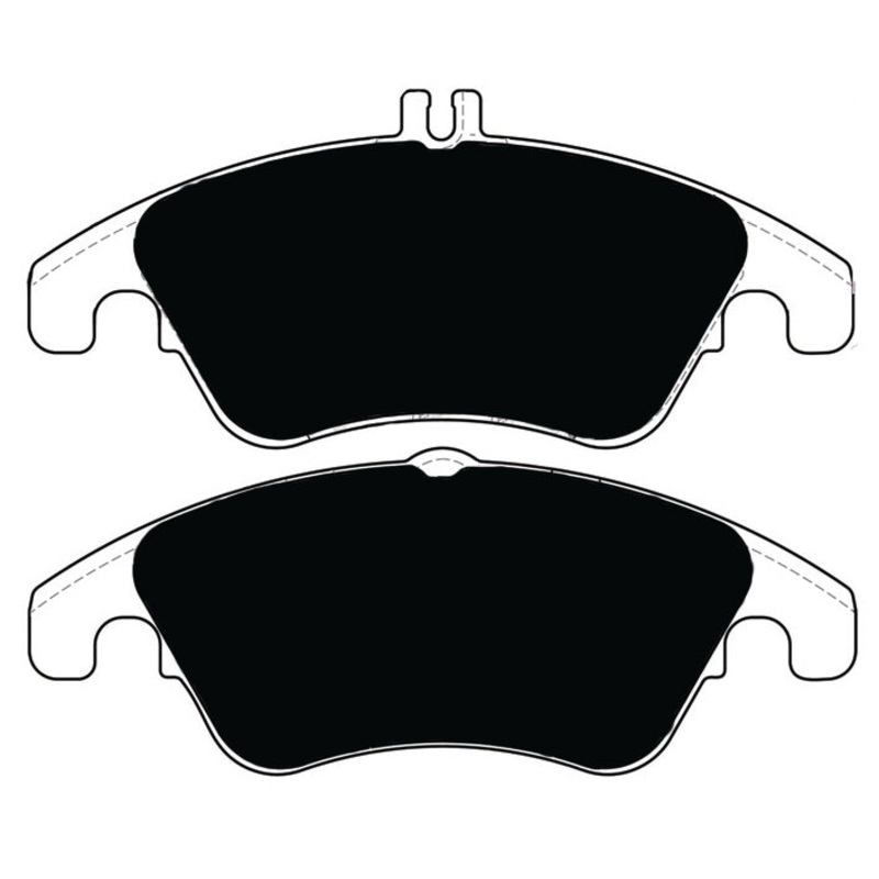 Porterfield Brake Pads for 2016 MERCEDES-BENZ SLK350 Sport Pkg
