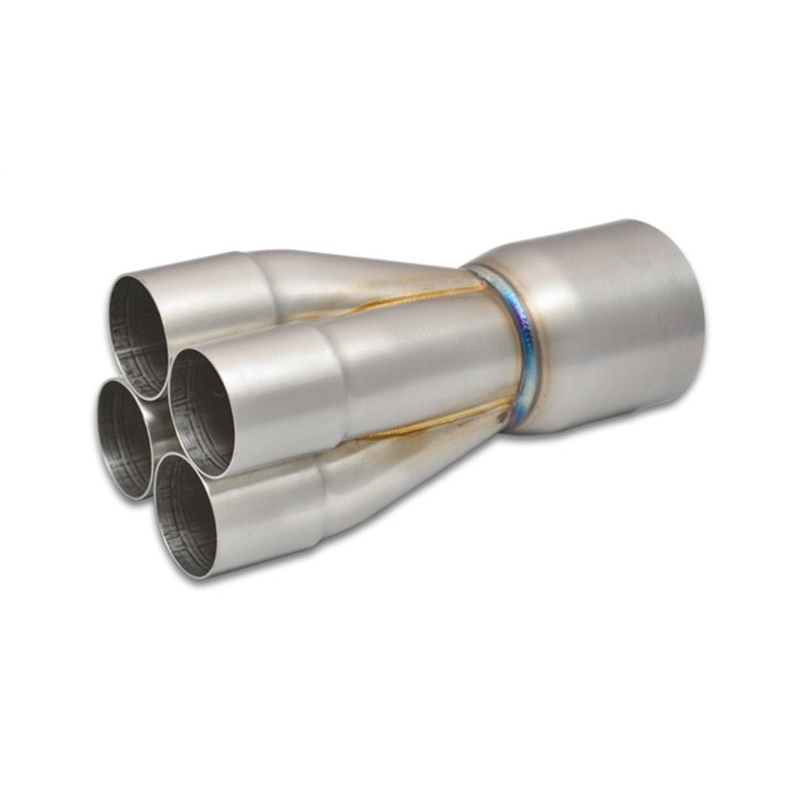 Vibrant 4-1 SS Merge Collectors (2in Inlet Slipover ID 3in Merge Outlet OD) – Sold Individually