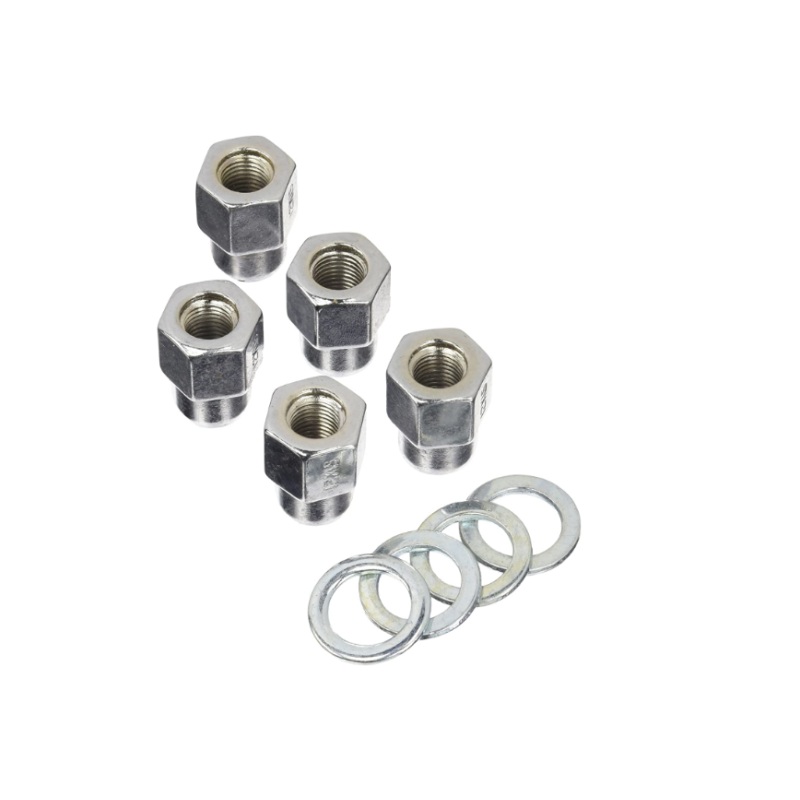 Weld Open End Lug Nuts w/Centered Washers 12mm x 1.5 – 5pk