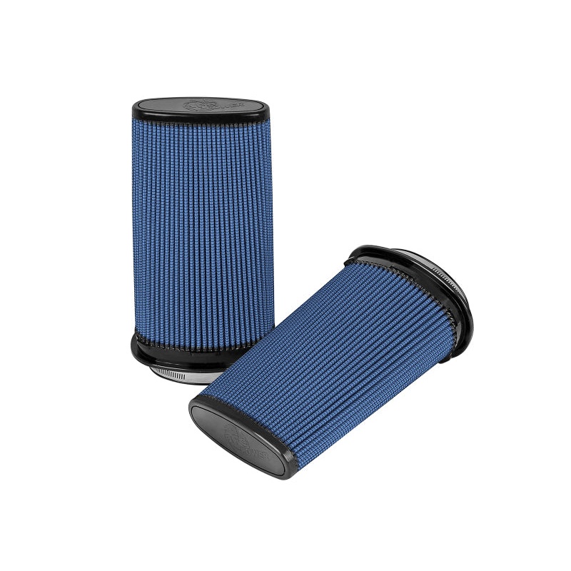 aFe Momentum Replac Air Filter w/Pro 5R Media (Pair) 5×2.25in F/6.25×3.75in B/5.25×2.25in T/11in H
