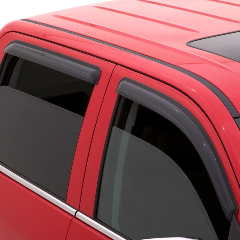 AVS 04-12 Chevy Colorado Ext. Cab Ventvisor Outside Mount Window Deflectors 4pc – Smoke
