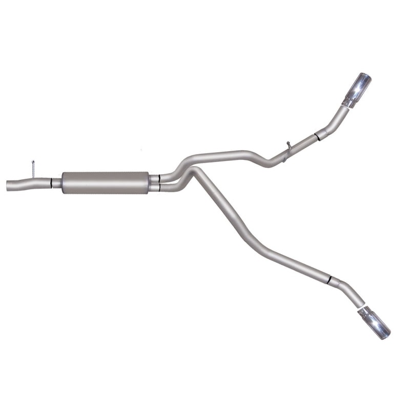 Gibson 08-09 Ford F-250 Super Duty FX4 5.4L 2.5in Cat-Back Dual Extreme Exhaust – Stainless