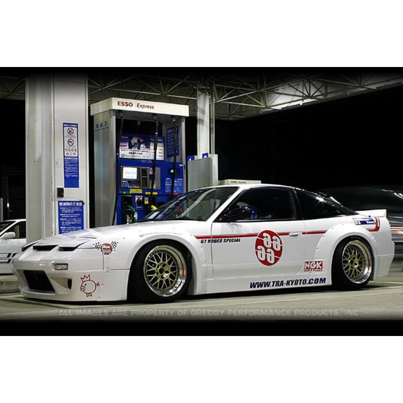 GReddy Full Rocket Bunny 180SX/240SX F,S,R Aero Kit V1 | 1989-1993 Nissan 240SX (17020212)