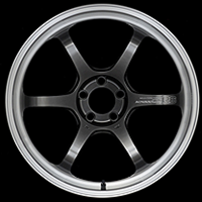Advan R6 20×12 +20mm 5-114.3 Machining & Racing Hyper Black Wheel