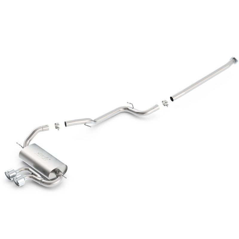 Borla S-Type Cat-Back Exhaust System 2013-2018 Ford Focus ST 5dr Hatchback