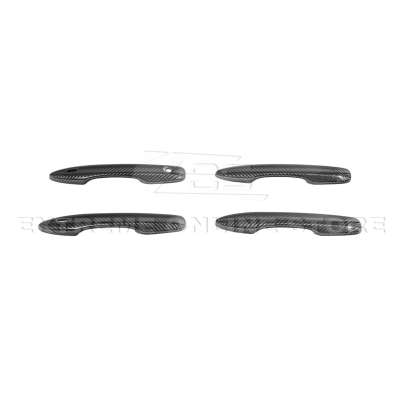 Extreme Online Store [19-25 Toyota Corolla] JDM Door Handle Trim Cover Pair | VENT-1073-BKCF
