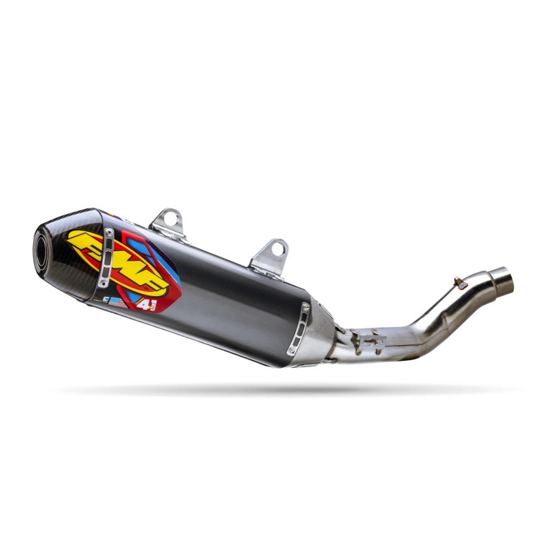 FMF Racing Kawasaki KX450F 2024 SS Alum Factory 4.1 RCT SO Muffler w/ R.Carbon Cap