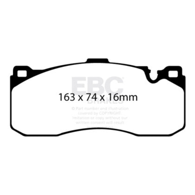 [GARAGE SALE] – EBC 08-10 BMW 135 3.0 Twin Turbo Redstuff Front Brake Pads