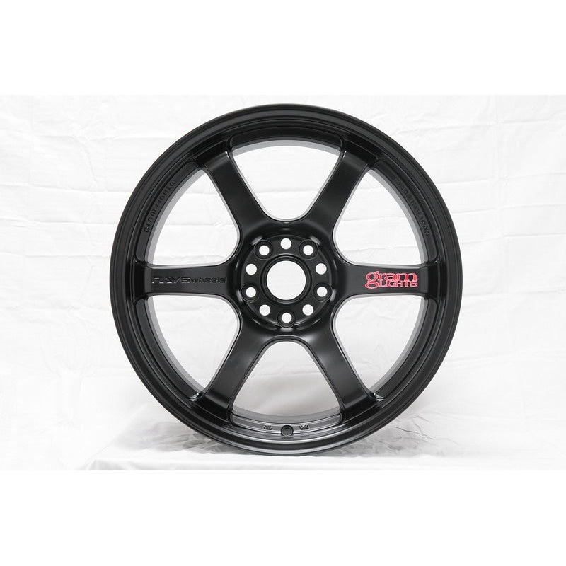 Gram Lights 57DR 19×10.5 +35 5-112 Semi Gloss Black