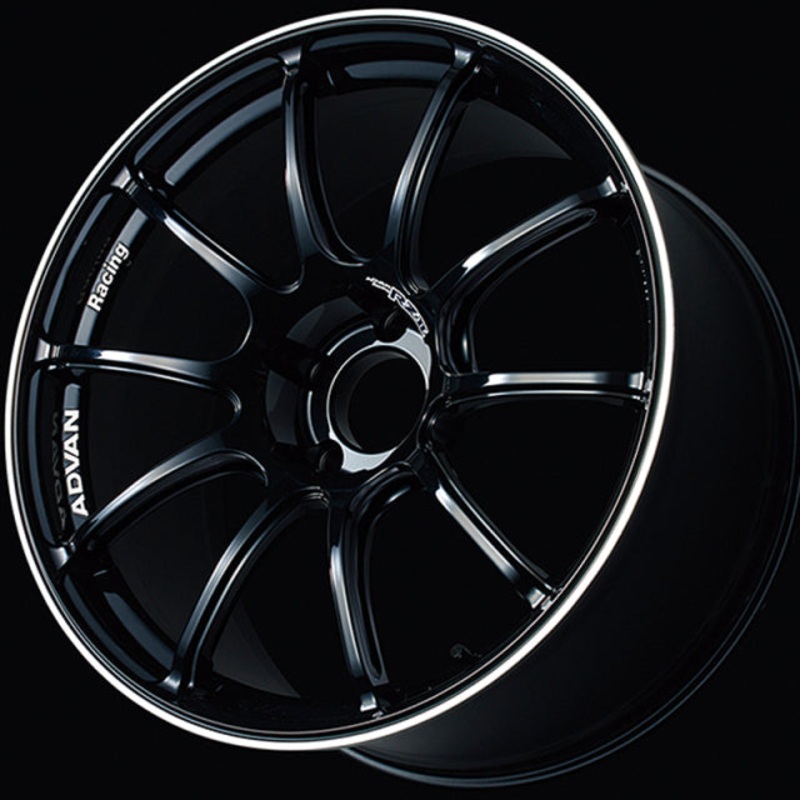 Advan RZII Wheel – 18×9.0 +52 | 5×100 | Racing Gloss Black & Ring