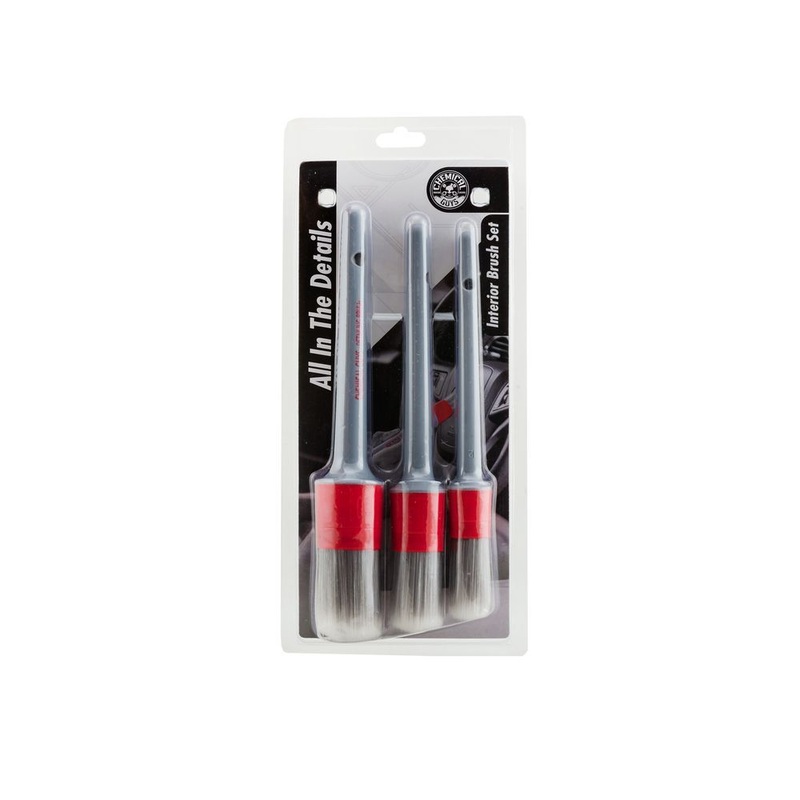 Chemical Guys Exterior Detailing Brushes (3 Pack) | Universal (ACC601)
