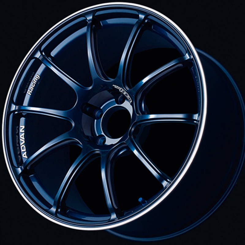 Advan RZII Wheel – 18×10.0 +25 | 5×114.3 | Racing Indigo Blue & Ring