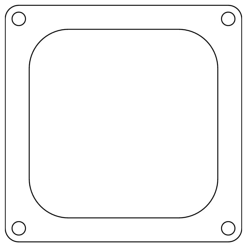 Cometic Holley 4500 Dominator .060in Fiber Carburetor Gasket – 4.775in x 4.775in – Open Plenum