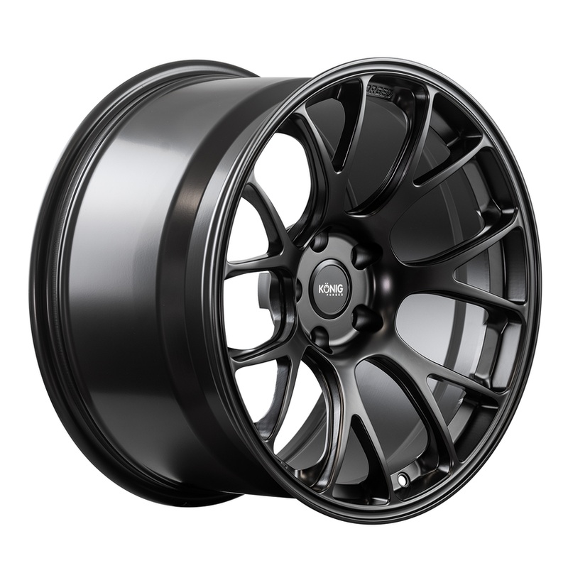 Konig 18″ Forged F1M 5×112 Wheel – Satin Black