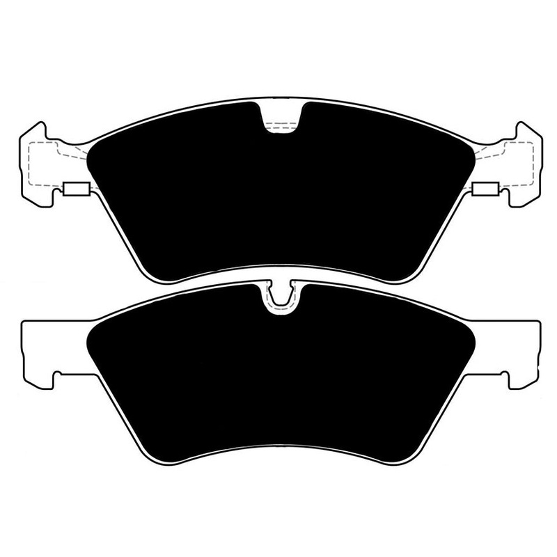 Porterfield Brake Pads for 2008 MERCEDES-BENZ GL450 350mm Front Disc