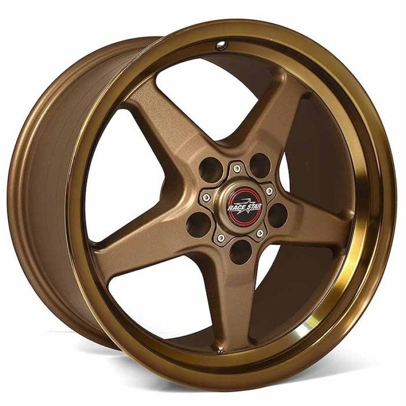 Race Star 92 Drag Star Bracket Racer 17×9.5 5×4.75BC 6.875BS Bronze Wheel
