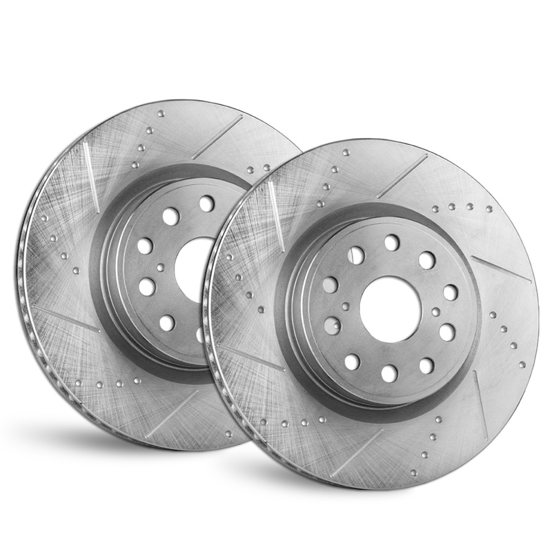 Rear Zinc Coated Rotor for Dodge Ram 5500 2008-2010 4 X 2, 4 X 4