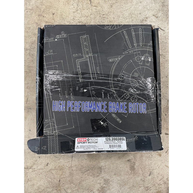 *OPEN BOX* StopTech Slotted Sport Brake Rotor (Front Pair)