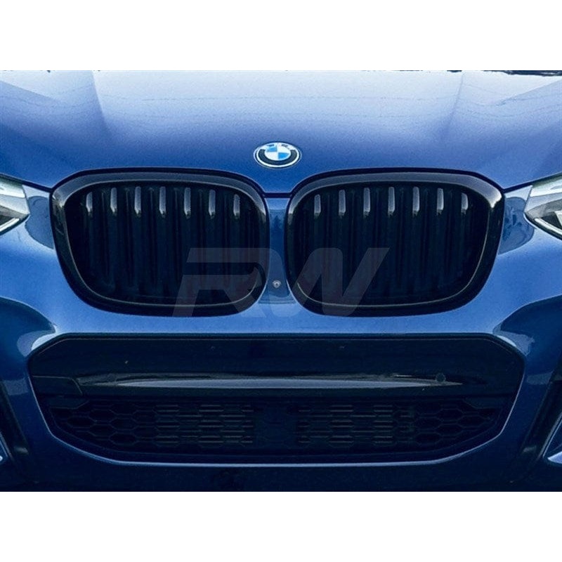 RW Carbon Gloss Black Grilles – BMW / G01 / X3 / G02 / X4