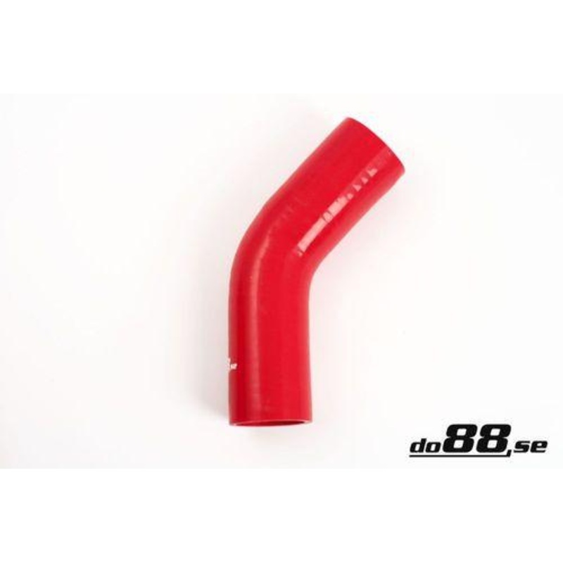 Silicone Hose Red 45 degree 2,25” (57mm)