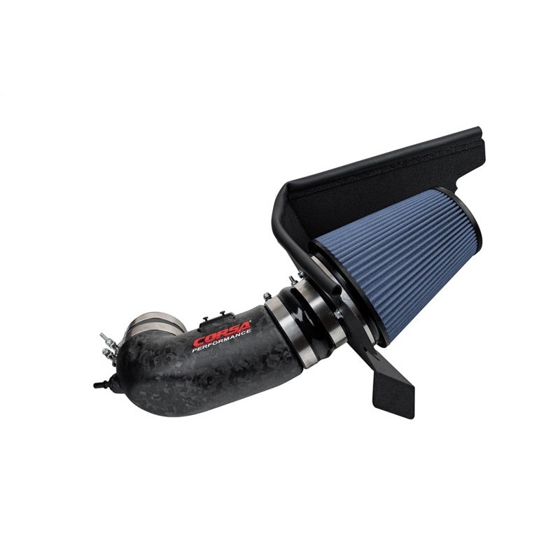 Corsa 17-24 Chevrolet Camaro ZL1 Matte Forged Carbon Fiber Air Intake w/ MaxFlow 5 Oiled Filter
