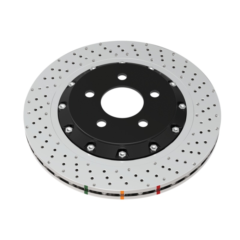 DBA 2021+ Toyota GR Yaris 5000 Series Drilled Front Brake Rotor