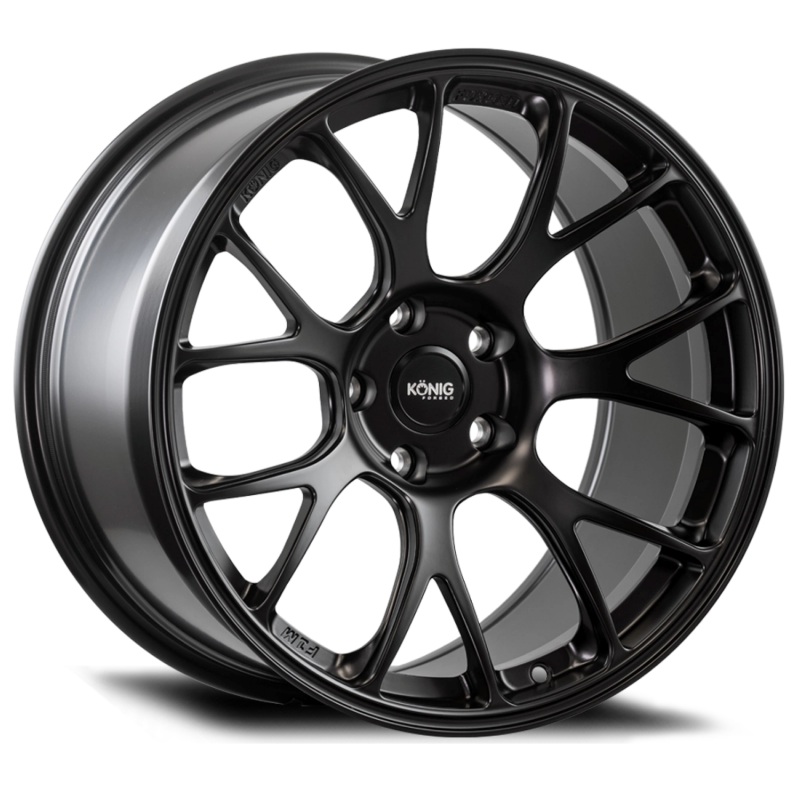 KONIG F1M Wheel – 18×11.0 + 44 | 5×120 | Satin Black